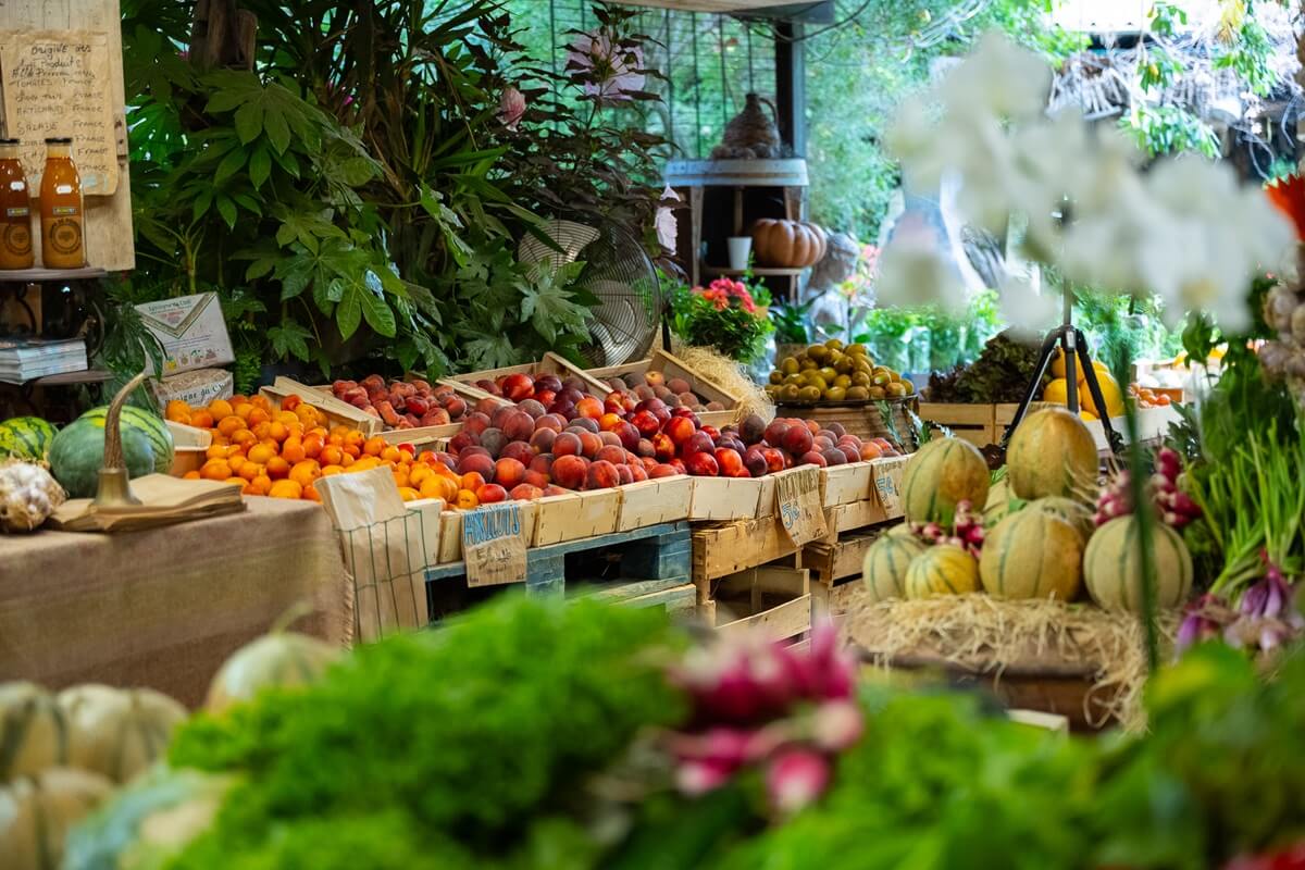 Epicerie Bio de la Pépinière Grangier à Gassin