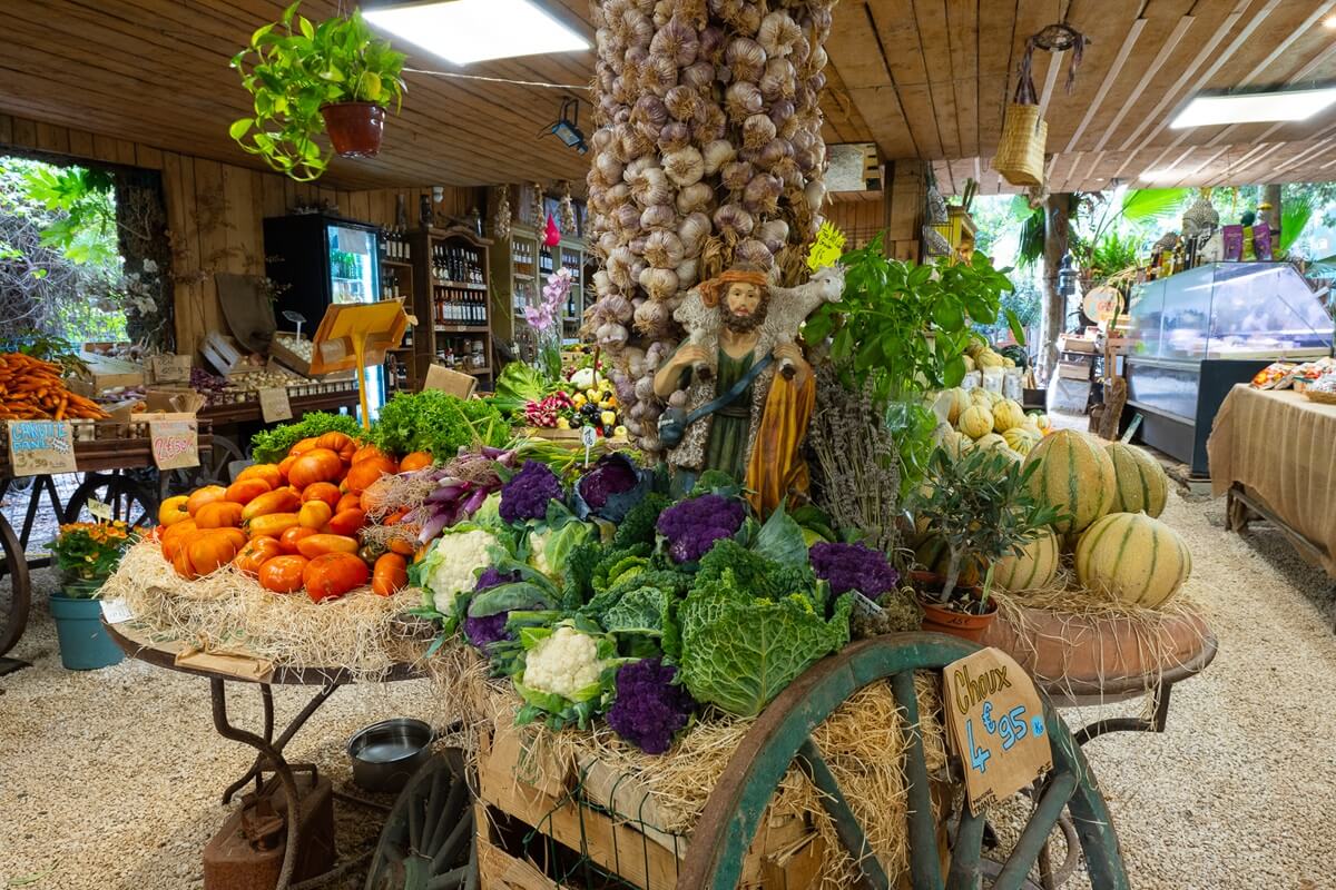 Epicerie Bio de la Pépinière Grangier à Gassin