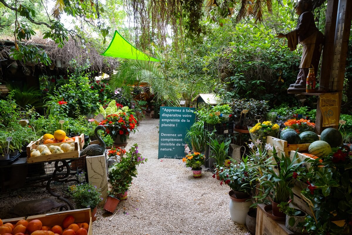 Epicerie Bio de la Pépinière Grangier à Gassin